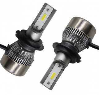 Set 2x Bec LED Auto H7, mini, 80w, 12000Lumeni, 6500k, Alb Rece