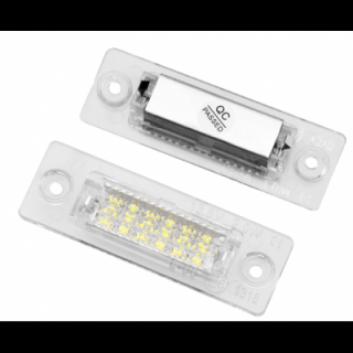 Set 2X Lampi numar LED, pentru VW Touran, Caddy, Golf Plus, Passat, Transporter, Skoda Superb