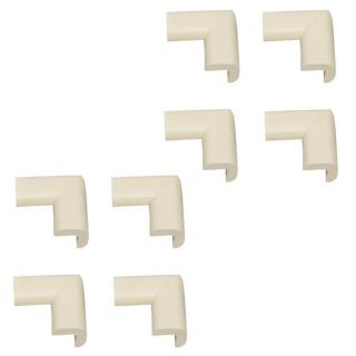 Set 8 bucati protectii adezive pentru colturi mobilier 5x5 cm