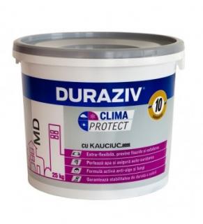 DURAZIV Clima Protect   cu Kauciuc TENCUIALA DECORATIVA GRANULATA MD