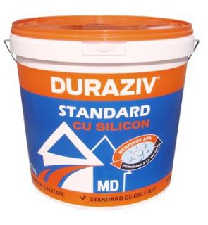 DURAZIV Standard cu Silicon TENCUIALA DECORATIVA GRANULATA MD