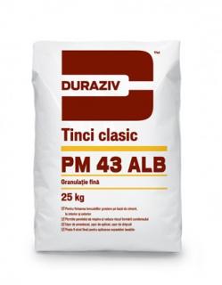 PM 43 ALB Tinci clasic alb