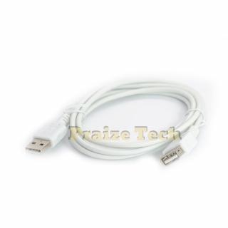Cablu USB A Tata-Mama Alb, Versiune 2.0, 1.5 M Lungime ,   Prelungitor Extensie USB Tip Mama Tata