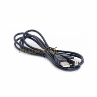 Cablu USB A Tata - USB B Tata, Negru, Cablu Imprimanta, 1.5 M Lungime - Ideal pentru Scanner, HDD extern, Hub USB