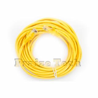 Cablu UTP Retea, Galben, Ethernet Cat 5e