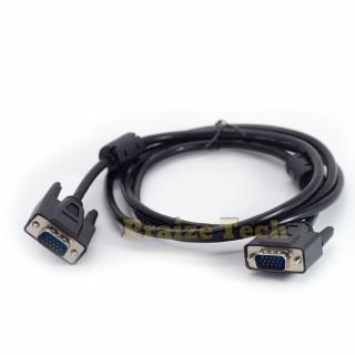 Cablu VGA de Monitor, 15 Pini, Tata-Tata, 1.5m Lungime - Tip Male-Male pentru Monitor sau Proiector