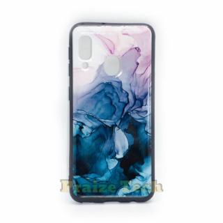 Husa Toc Samsung A20e, TPU UV Print, Model Cave - Carcasa pentru Protectie Antisoc Smartphone