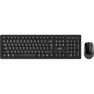 KIT Tastatura si Mouse USB Genius, Negru, Slimstar C126 - Ideal pentru Birou sau Acasa