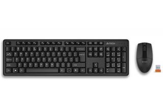 KIT Tastatura si Mouse Wireless A4Tech 3330N - Ideal pentru Birou sau Acasa