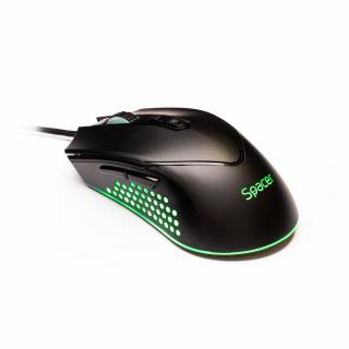 Mouse Gaming Spacer, RGB, 12000 DPI, SPGM Alien Nova - LED RGB, 10 Moduri