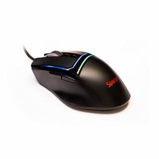Mouse Gaming Spacer, RGB, 12000 DPI, SPGM Alien Pro - LED RGB, 10 Moduri