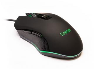 Mouse Gaming Spacer, RGB, 2400 DPI, SP GM-01