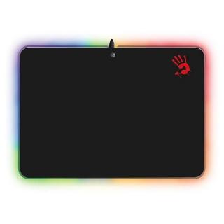 Mousepad A4Tech Gaming, MP-50RS, 358x256mm, Cauciuc si Textil ,   Iluminare RGB