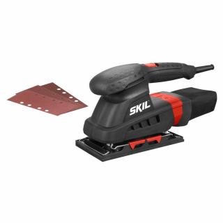 SKIL 7347 AA Slefuitor cu vibratii, 160 W, 2mm miscare slefuire, sac praf, 3 foi de hartie