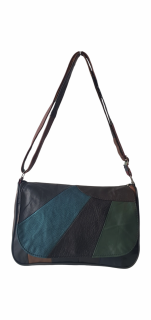Geanta Dama Piele Naturala Multicolora Ada G04059