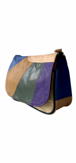 Geanta Dama Piele Naturala Multicolora Ada G04271