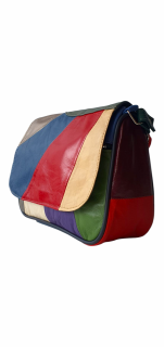 Geanta Dama Piele Naturala Multicolora Ada G04272