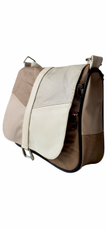 Geanta Dama Piele Naturala Multicolora Emi G04209