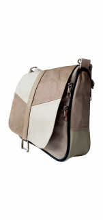 Geanta Dama Piele Naturala Multicolora Emi G04210