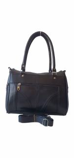 Geanta Dama Piele Naturala Neagra Dorina G04179