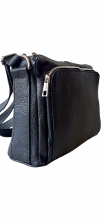 Geanta Dama Piele Naturala Neagra Eca G04145