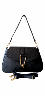 Geanta Dama Piele Naturala Neagra Mona G04017