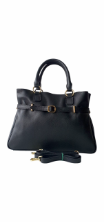 Geanta Dama Piele Naturala Neagra Verona G04134
