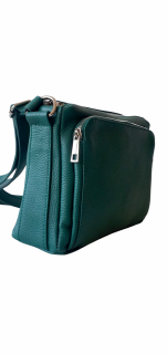 Geanta Dama Piele Naturala Turquoise Eca G04143