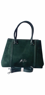 Geanta Dama Piele Naturala Verde Olga G04278