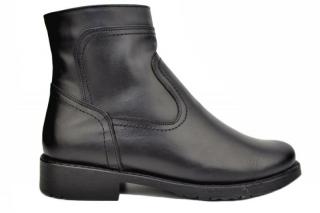 Ghete Barbati Piele Naturala Negre James B00001