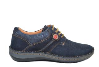 Pantofi Casual Barbati Piele Naturala Bleumarin Otter Eddy B00041