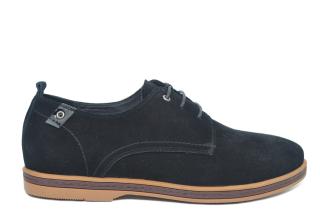 Pantofi Casual Barbati Piele Naturala Negri Otter Alex