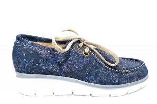 Pantofi Casual Piele Naturala Bleumarin Prego Giula D01192