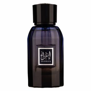 Parfum Iighra,  a, Fragrance World, apa de parfum 80 ml, barbati - inspirat din La Nuit de L,  Homme Bleu Electrique by Yves Saint Laurent