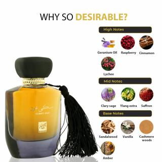 Parfum Musky Oud, Nusuk, apa de parfum 100 ml, femei