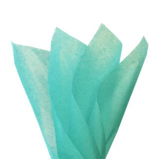 SET 100 coli hartie matase TURQUOISE (Silk Tissue Paper)