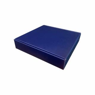 SET 20 cutii cu autoformare 25x25x5 cm ALBASTRE