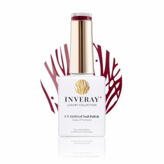 Inveray UV LED Gel Nail Polish Luxury Collection N  105 RASPBERRY ROULADE