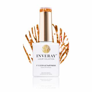 Inveray UV LED Gel Nail Polish Luxury Collection N  144 AUTUMN FLAME