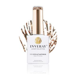 Inveray UV LED Gel Nail Polish Luxury Collection N  156 GOLDEN EYE