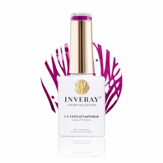 Inveray UV LED Gel Nail Polish Luxury Collection N  172 DARK FUCHSIA