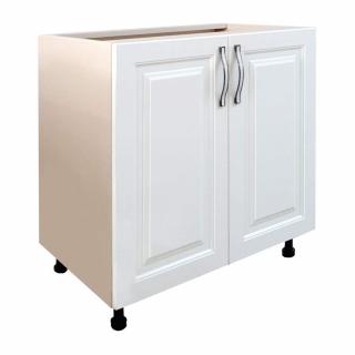 Cremona- Corp inferior 2 usi,   pal icecofee / MDF Ivory , 80 x 52 x 82 cm