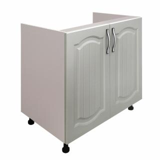Masca chiuveta de bucatarie Imperia new, ice coffee/ MDF bej, 80 x 52 x 82 cm