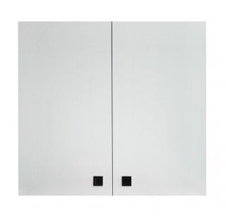 Toscana, Corp superior 80cm , Alb striat / Alb Nymfa,80 x 32 x 72cm