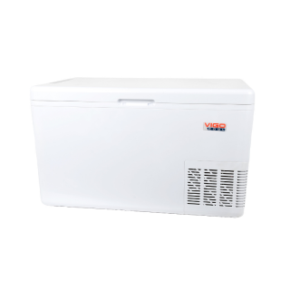 Frigider portabil dublu cu compresor Vigo Cool 35L 12 24 230V, temperatura duala, aplicatie Bluetooth
