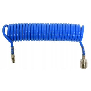Furtun spiralat pneumatic, 12 x 8mm, 15m