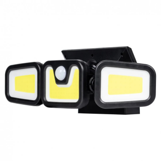 Lampa solara, 100 x LED, cu senzor de miscare