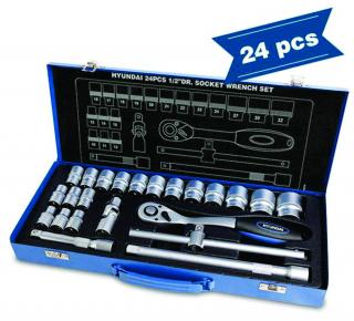 Set 24 chei tubulare 1 2 HYUNDAI HY-59672