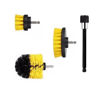 Set de 4 piese, perii pentru curatare si intretinere auto, universale