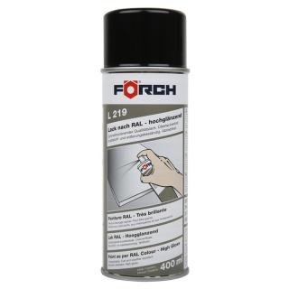Spray vopsea cu uscare rapida, luciu ridicat, nuanta Negru LM RAL 9017